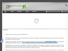 Tablet Screenshot of pbservice.pl